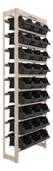 Comprar Estante Gaveteiro Com 27 Gavetas N5 Preto E Bege Presto no Mercado Livre