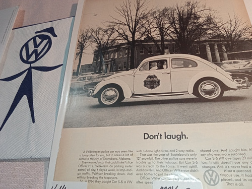 Póster Volkswagen Volchito Don't Laugh. 1966. 