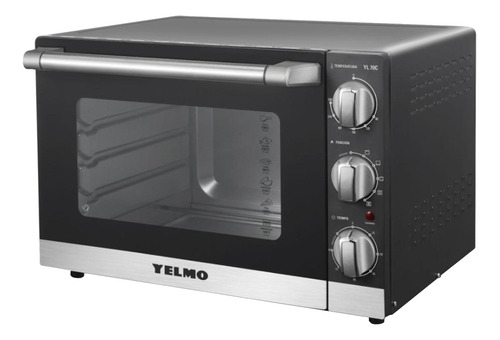 Horno De Mesa Eléctrico Yelmo Yl-70c 70l Gris 220v 2000w