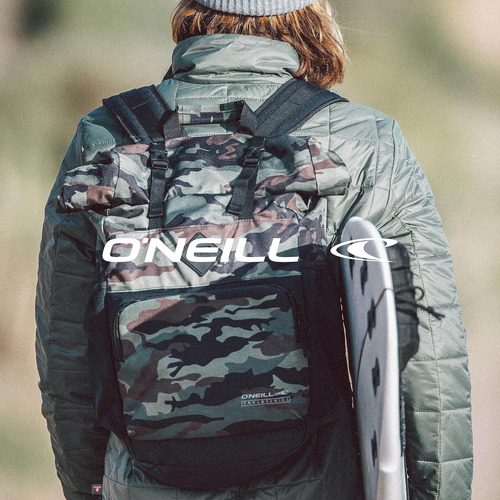 Mochila De Viaje O Neill Odyssey Trvlr 37l Para Hombre, Negr