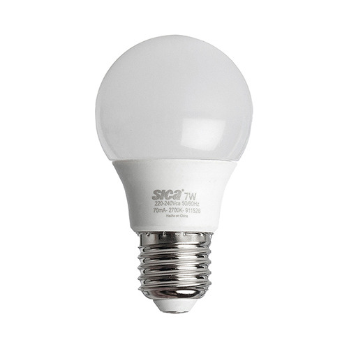 Lámpara Led Tipo Bulbo E27 220v 9w Fría 6400k