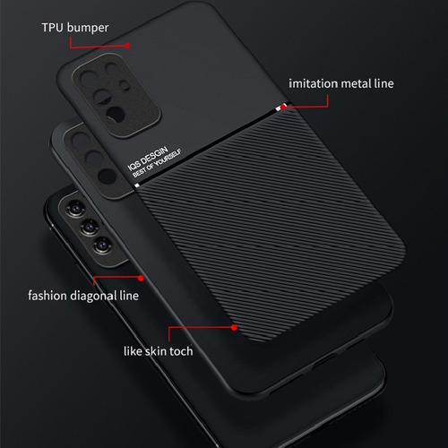 Imagen 5 de 8 de Funda +mica Para Oppo Reno 5 Z Atracción Magnética