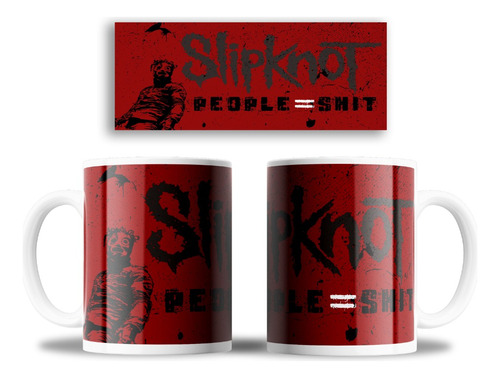 Taza Mug Personalizado Con Caja Individual  Slipknot 