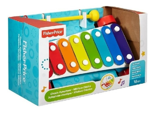 Xilofono Musical Infantil Juguete Auto Bebe Didactico C