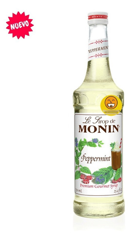 Syrup Jarabe Saborizante Monin Menta/peppermint 750 Ml