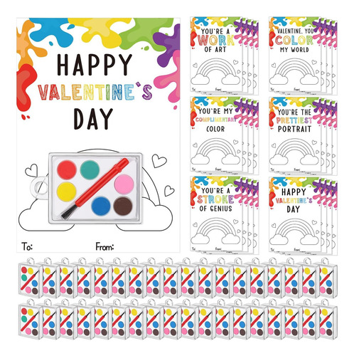 El Conjunto De Tarjetas De Regalo Del Día De San Valentín 24