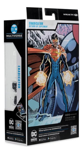 The Return Of Superman Dc Multiverse Eradicator Mcfarlane (Usado)