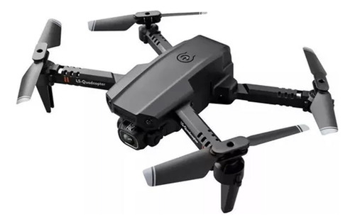 Mini drone Lansenxi LS-XT6 Single camera com câmera 4K preto 2.4GHz 1 bateria