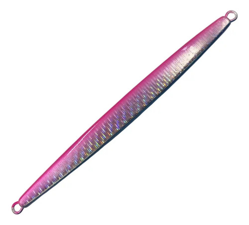 Isca De Pesca Ns Jumping Jig Pita 150 Rosa E Azul 150g 20cm