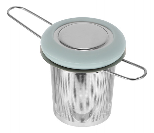 Colador De Té Plegable Leaf Strainer De Acero Inoxidable