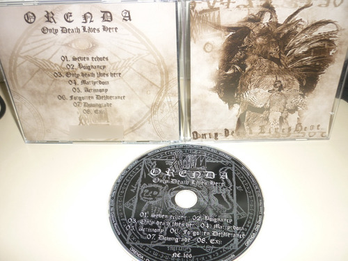 Orenda  Only Death Lives Here, Burzum, Mayhem. Cd