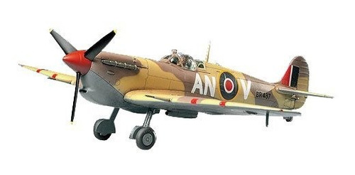 Avión A Escala Tamiya 61035 1/48 Scale Spitfire Mk.vb Kit D