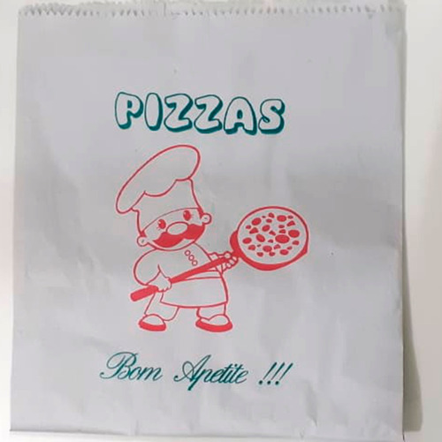 Envelope De Pizza 25 Cm - Padrão Pizza - C/ 250 Unidades