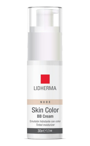 Skin Color Bb Cream Nude 30 G Lidherma