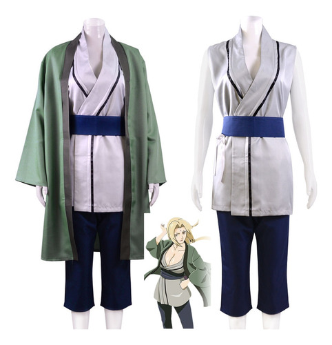 Disfraz De Cosplay De Tsunade Hokage De Tsunade Para Niña