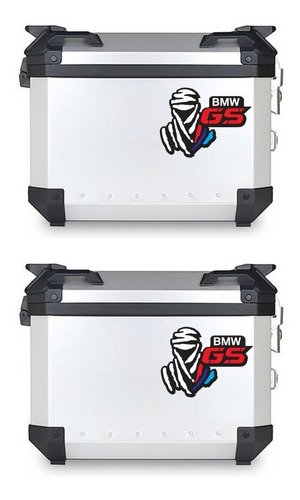 Sticker Moto Dakar Bmw Gs Calcomanias Para Top Case 2 Pzas