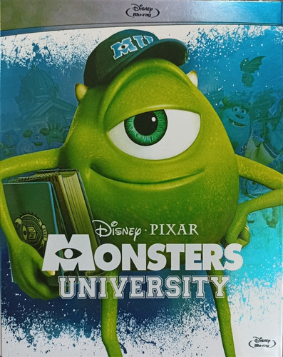 Monsters University | Blu Ray Película Nueva Slipcover