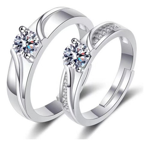 Anillo Elegante Mujer Estilo Coreano Sol Luna Estrella