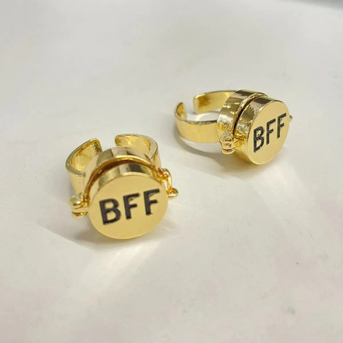 \/ 2 Anillos De Bob Esponja Para Mejores Amigos Bff