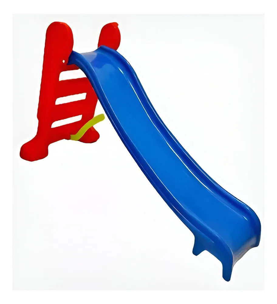 Escorregador Infantil 3 Degraus Cor Vermelho