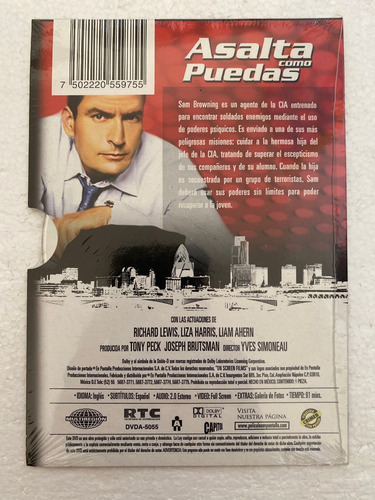 Dvd Asalta Como Puedas Free Money Charlie Sheen Mira Sorvino (Usado)