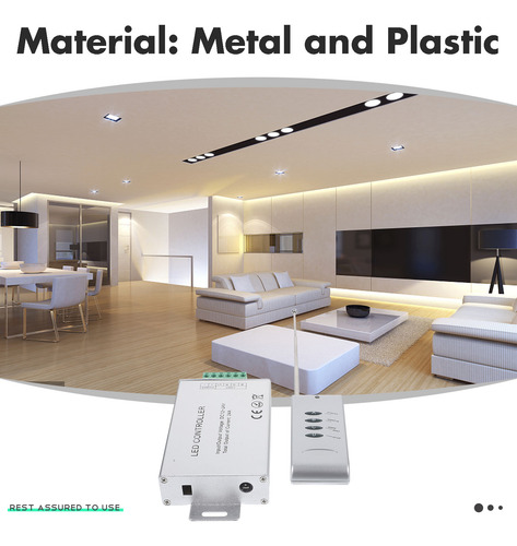 Controlador Led De 12-24 V Y 24 Teclas Para Tira De Luz Led