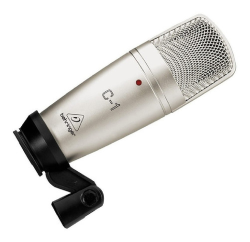 Micrófono Behringer C-1 condensador cardioide plata