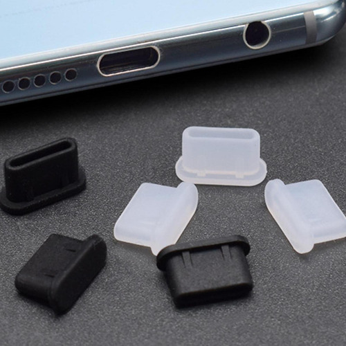 2 X 10pcs Usb C Dust Plugs Práticos Protetores De Porta De