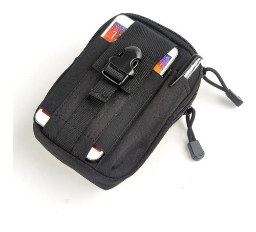 Imagem 2 de 10 de Bolso Tático Edc Modular Militar Pochete Porta Celular Molle
