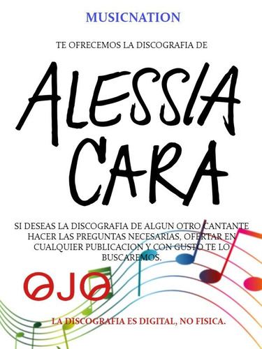 Alessia Cara (discografia) (Usado)