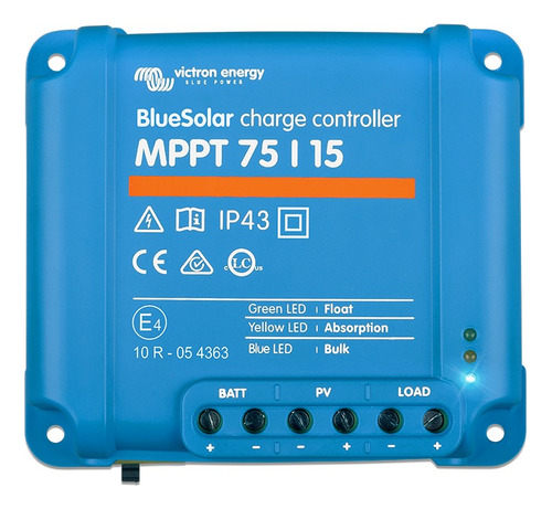 Controlador De Carga Bluesolar Mppt 75/15 / Marca: Victron 