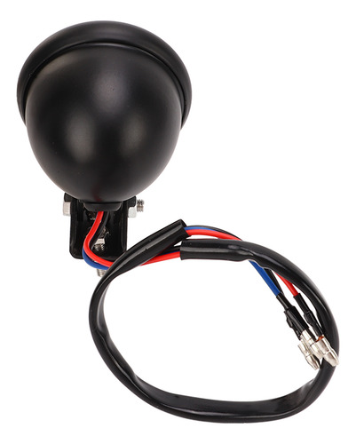 Freno De Luz Trasera Led Redondo Retro Para Motocicleta