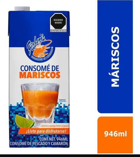 Consomé De Mariscos Fisher's 1 Pz 946 Ml Caldo Sopa