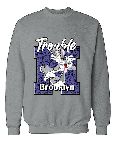 Buzo Bugs Bunny B.trouble Memoestampados