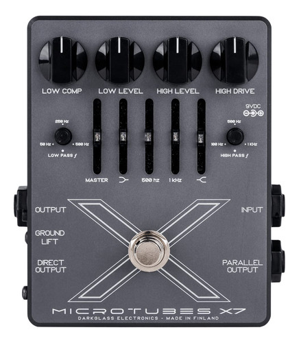 Darkglass X7 Multiband Distortion Advanced Crossover Eq