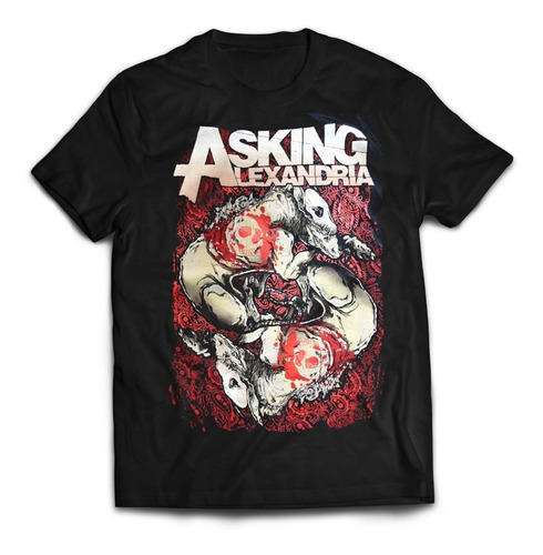 Camiseta Asking Alexandria Importada Rock Activity Talla L