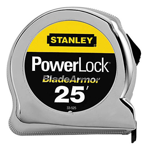 Stanley Powerlock Tape Measure, Rule With Blade Armor, 25-fo