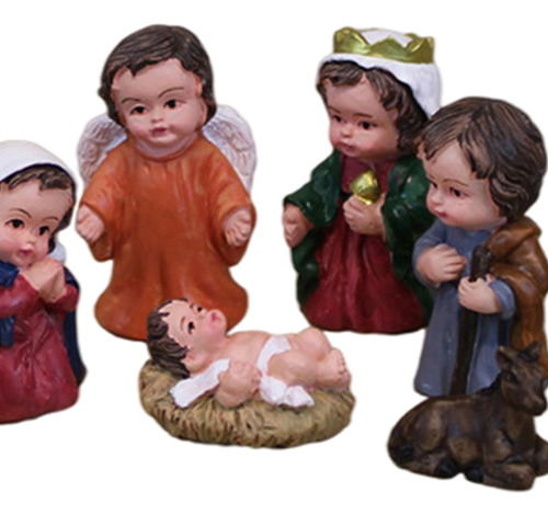 10 Piezas De Estatuilla Tradicional De, Escultura, Bebé