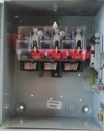 Imagen 3 de 7 de Interruptor De Seguridad General Electric Thn 3361