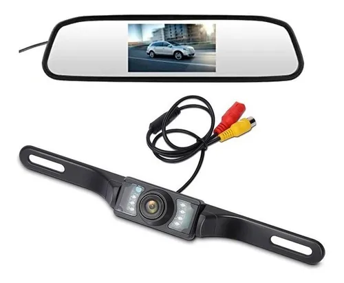 Como Instalar Camara De Reversa En Espejo Retrovisor Kit Camara De Reversa Y Pantalla En Espejo Retrovisor Envio | Envío gratis