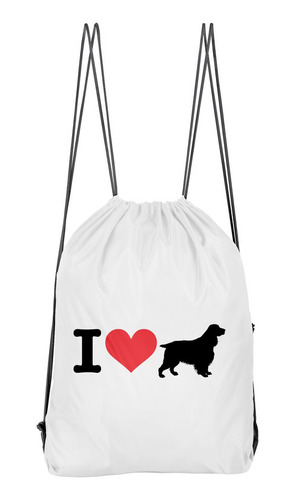 Bolso Deportivo I Love Cocker Spaniel (d0990 Boleto.store)