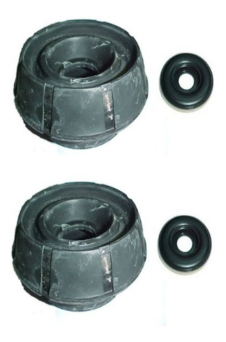 Imagen 6 de 6 de Kit 4 Amortiguadores Cazoletas Crapo Delant Logan 2 11-2013/