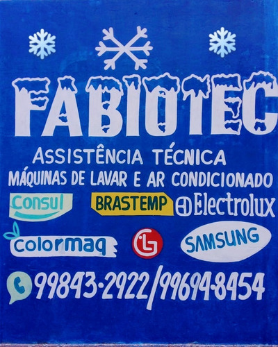 Imagem 1 de 1 de Serviço Em Máquina De Lavar E Ar Condicionado