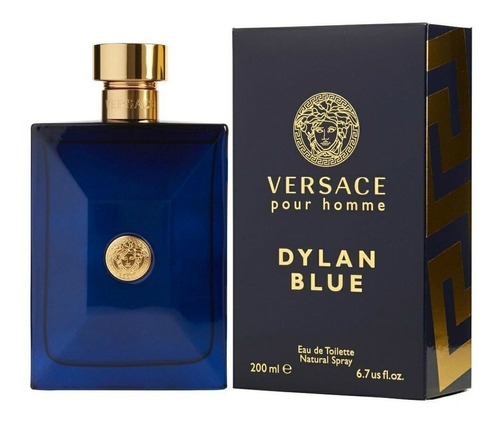 Perfume Caballero Versace Dylan Blue Edt 200 Ml Original