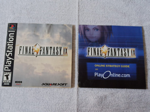 Final Fantasy Ix Black Label Ps1 Playstation Original Físico (Usado)