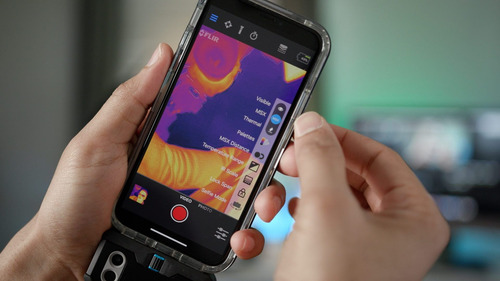 Câmera Termográfica 19.200p -20 A 400°c Flir One Pro Ios