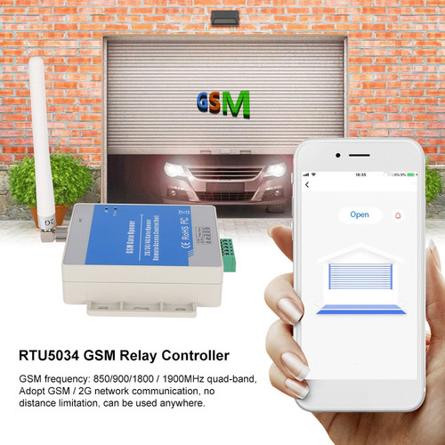 D Interruptor De Relé De Abridor De Portão Gsm Acesso