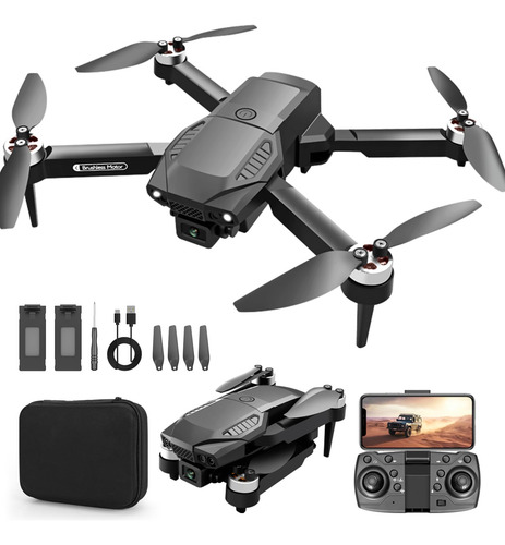 Dron Con Cámara 4k Marca No Especificada Modelo No Especific Negro