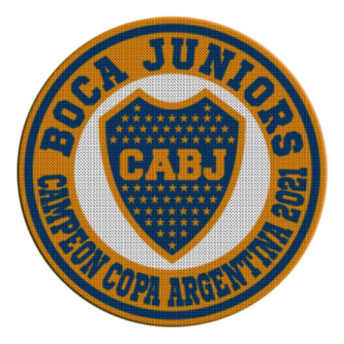 Parche Termoadhesivo Boca Jrs Copa Argentina 2021
