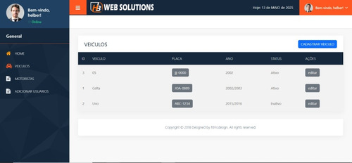 Php Mysql Script Controle De Frota E Abastecimento